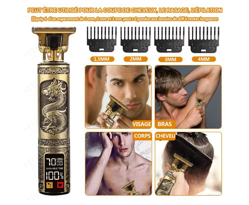 Tondeuse à barbe et cheveux BarbeMasterPro