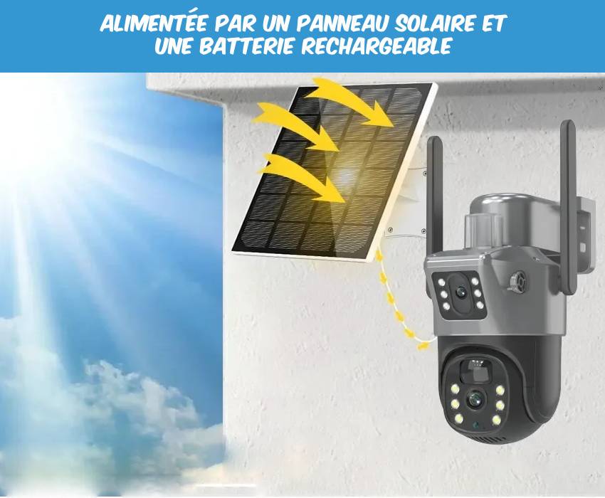 Camera de surveillance solaire SolarGuard