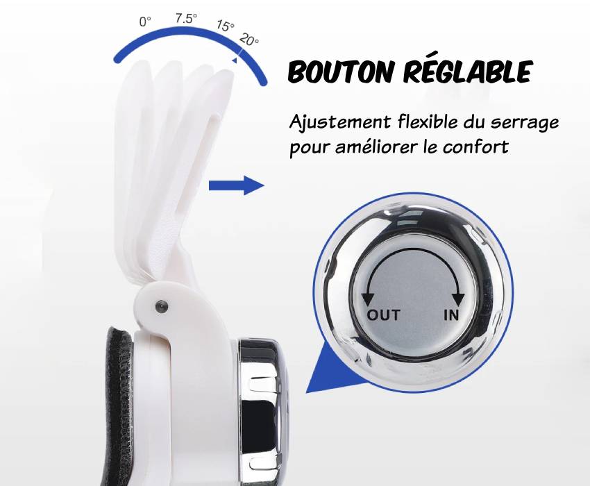 Correcteur redresseur d'orteils réglable ToeCorrect