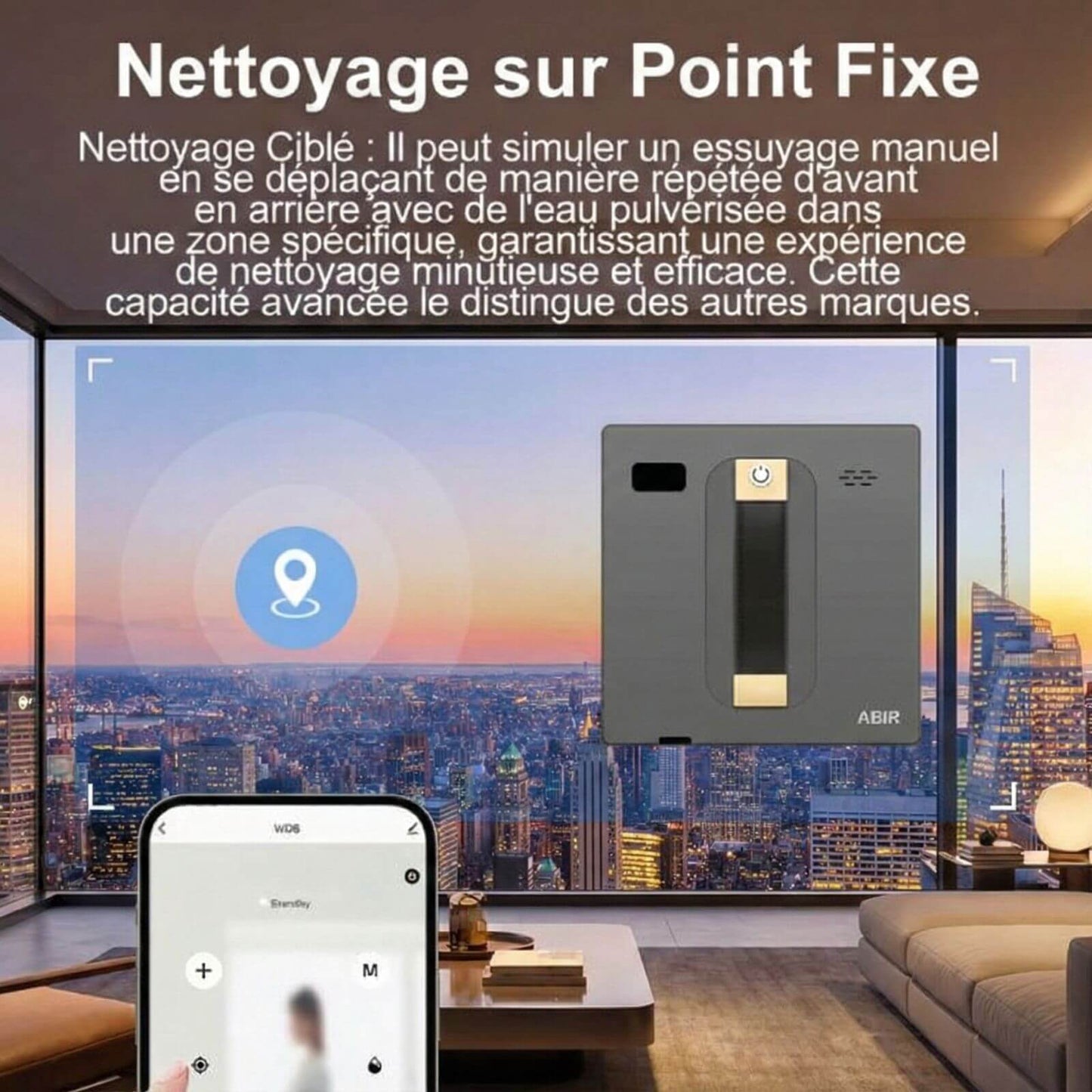 Dispositif innovant pour l’entretien des fenêtres sans effort