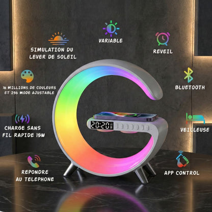 Lampe veilleuse G-Luminous LED design moderne pour chambre