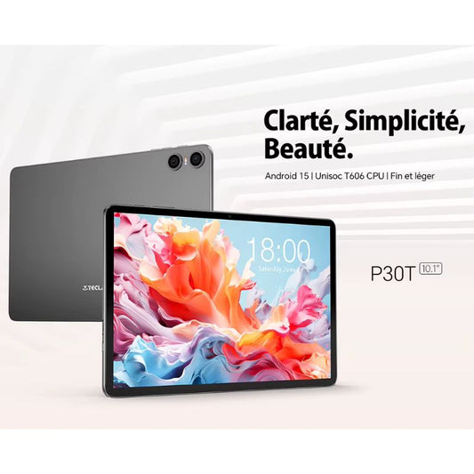 tablette Teclast P30T Android 15 avec clavier et souris Bluetooth – la meilleure tablette qualité prix du moment